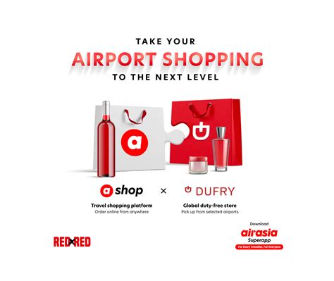 Online Duty Free shopping with Click & Collect .